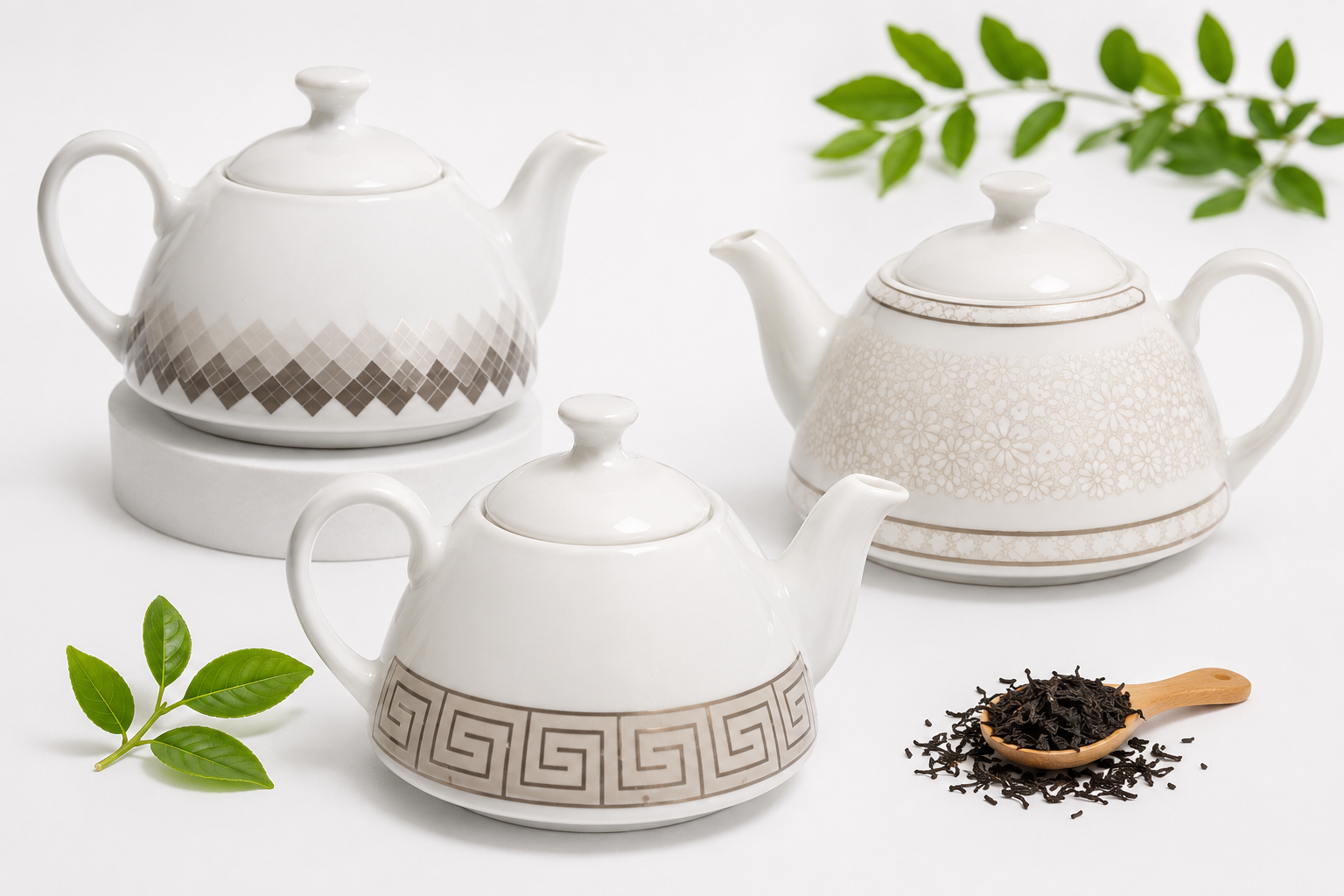 قوری سماوری کف پهن چینی مناسب انواع سماور و کتری