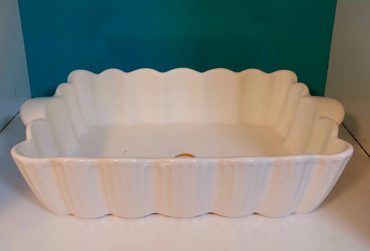 ظرف سرامیکی مستطیلی دستهدار | ظرف سرو و پخت چندمنظوره