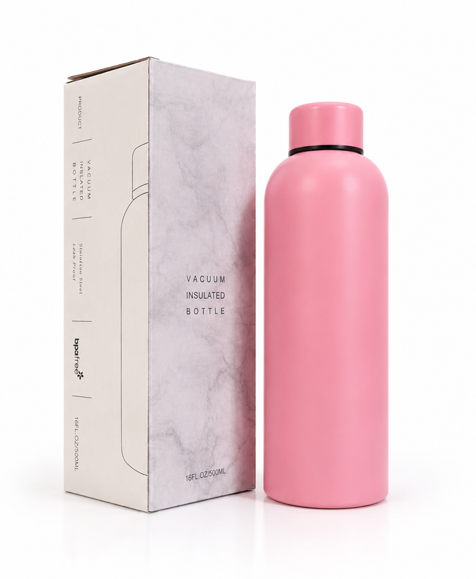 قمقمه فلاسکی استیل ۵۰۰ میلیلیتری دوجداره وکیوم مدل Vacuum Insulated Bottle